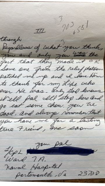 "Regardless of what you think, you and only you was the fact that they made it OK."