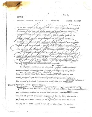 Medical Board report, page 3